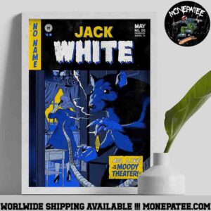 Jack White Austin TX On May 5 2025 At ACL Live At The Moody Theater Poster