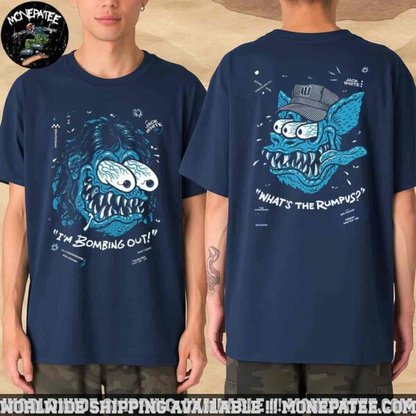 Jack White Event Tee In Vancouver At The Commodore Ballroom On May 22-23 2025 Merchandise Unisex T-Shirt