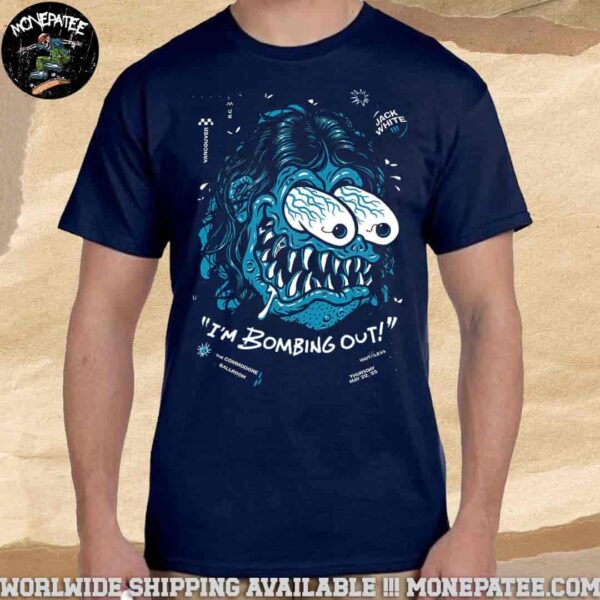 Jack White Poster In Vancouver At The Commodore Ballroom On May 22 2025 Merchandise Unisex T-Shirt