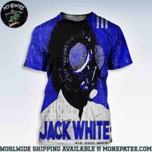 Jack White Salt Lake City UT At Union Event Center On May 10 2025 All Over Print Shirt