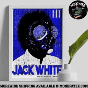 Jack White Salt Lake City UT At Union Event Center On May 10 2025 Home Decor Poster Canvas