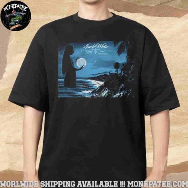 Jack White Santa Barbara California At Santa Barbara Bowl On May 15 2025 Merchandise T-Shirt