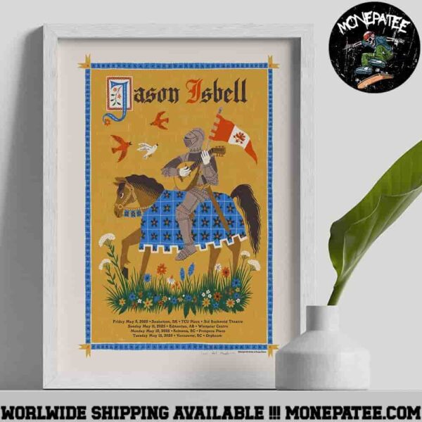 Jason Isbell Back In Canada At May 2025 Home Decor  Poster Canvas
