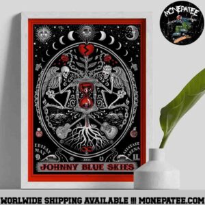 Johnny Blue Skies At Allstate Arena in Rosemont IL On May 09 2025 Canvas Poster