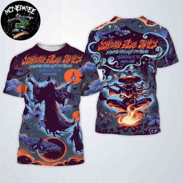 Johnny Blue Skies In Asheville At Harrah’s Cherokee Center On May 20-21 2025 All Over Print Shirt
