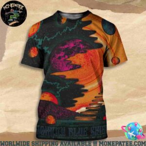 Johnny Blue Skies In Knoxville TN At Knoxville Civic Coliseum On May 16th 2025 All Over Print T-Shirt
