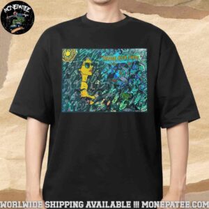 Johnny Blue Skies Poster For Show In Charleston On May 23 2025 At Credit One Stadium Unisex T-Shirt