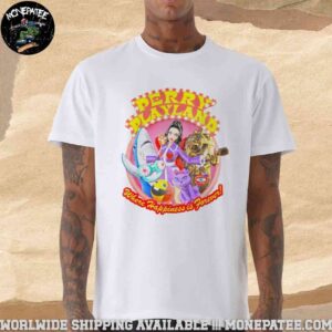 Katy Perry Playland Ringer Where Happiness Is Forever Merchandise 2025 T-Shirt