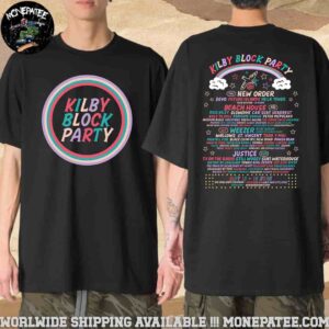Kilby Block Party Line Up At Utah State Fairpark In Salt Lake City Utah On May 15-18 2025 Merchandise T-Shirt