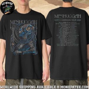 Meshuggah Alien North American Tour 2025 Merchandise T-Shirt