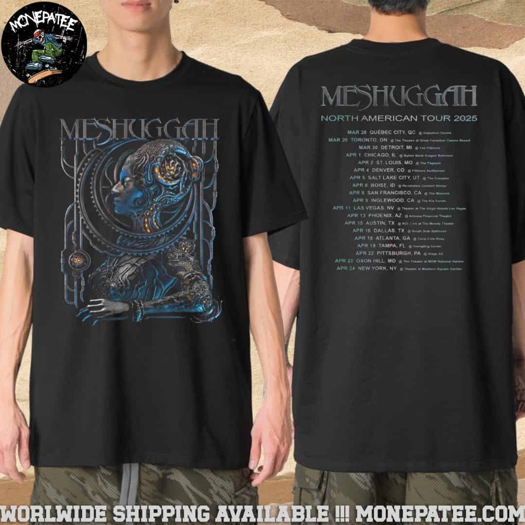 Meshuggah Alien North American Tour 2025 Merchandise T-Shirt Meshuggah Alien North American Tour 2025 Merchandise T-Shirt
