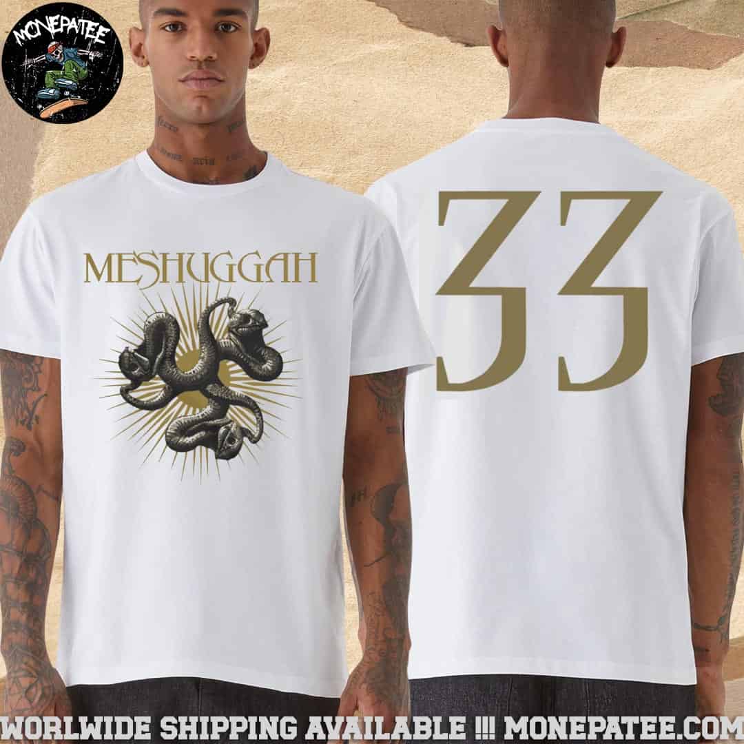 Meshuggah Catch 33 Burs Merchandise T-Shirt Meshuggah Catch 33 Burs Merchandise T-Shirt