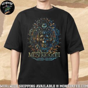 Meshuggah Electric Skull Merchandise 2025 T-Shirt