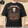 Metallica M72 Charlotte Miles Tsang’s Exclusive Pop-Up Shop Poster At Bank of America Stadium In Charlotte North Carolina On May 31 Throne of Decay Unisex T-Shirt