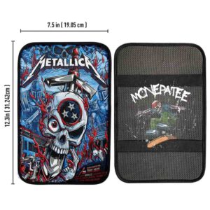 Metallica M72 In Nashville Tennessee No Repeat Weekend North American Tour 2025 At Nissan Stadium Car Center Console Cover 2