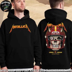 Metallica M72 Landover Exclusive Pop-Up Poster For Washington DC At Northwest Stadium On May 28 2025 Skull Helmet Hoodie T-Shirt