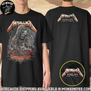 Metallica M72 Landover Maryland Exclusice Poster At Northwest Stadium On May 28 2025 Reign Of The Undead Art Work Merchandise Unisex T-Shirt