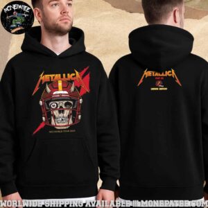 Metallica M72 Landover Maryland World Tour Exclusive Tee May 28 2025 In Washington DC US At Northwest Stadium Skull Washington Commanders Helmet NFL Merchandise T-Shirt