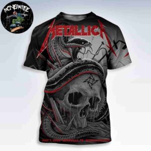 Metallica M72 Nashville Tennessee Night 1 No Repeat Weekend North American Tour May 1 2025 At Nissan Stadium All Over Print Shirt