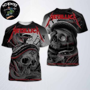 Metallica M72 Nashville Tennessee North American Tour 2025 At Nissan Stadium May 1-3 2025 All Over Print T-Shirt