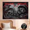 Metallica M72 Nashville Tennessee North American Tour 2025 At Nissan Stadium May 3 2025 Poster