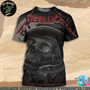 Metallica M72 Nashville Tennessee North American Tour 2025 At Nissan Stadium May 3 2025 All Over Print T-Shirt