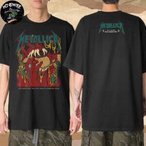 Metallica M72 Philly Exclusive Tee In Philadelphia Pennsylvania At Lincoln Financial Field Night 1 On May 23 2025 The Monster Bites Back Merchandise T-Shirt