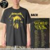 Metallica X Pantera X Sucidal Tendencies M72 Nashville World Tour No Repeat Weekend Dates List Merchandise T-Shirt