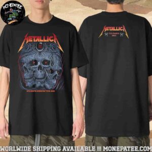 Metallica M72 Sonic Temple Pop-Up Shop Tee For Colombus Ohio North American Tour 2025 Merchandise T-Shirt