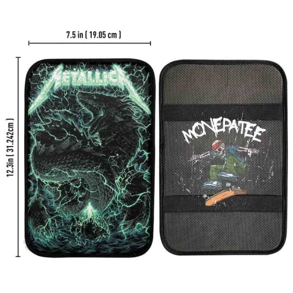 Metallica M72 Syracuse NY No Repeat Weekend World Tour On April 19th 2025 At JMA Wireless Dome Car Center Console Cover