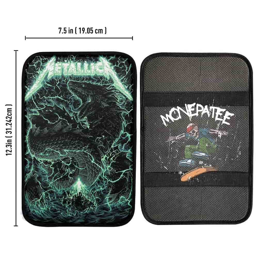 Metallica M72 Syracuse NY No Repeat Weekend World Tour On April 19th 2025 At JMA Wireless Dome Car Center Console Cover Metallica M72 Syracuse NY No Repeat Weekend World Tour On April 19th 2025 At JMA Wireless Dome Car Center Console Cover