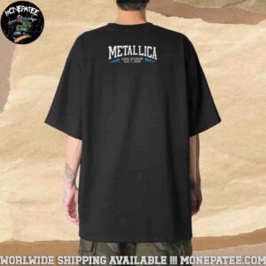 Metallica M72 Virginia Tech 2025 For Blacksburg VA At Lane Stadium On May 7 North American Tour Art By Nate Dino Merchandise T-Shirt