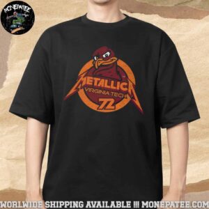 Metallica M72 Virginia Tech 2025 Hokies Merchandise T-Shirt