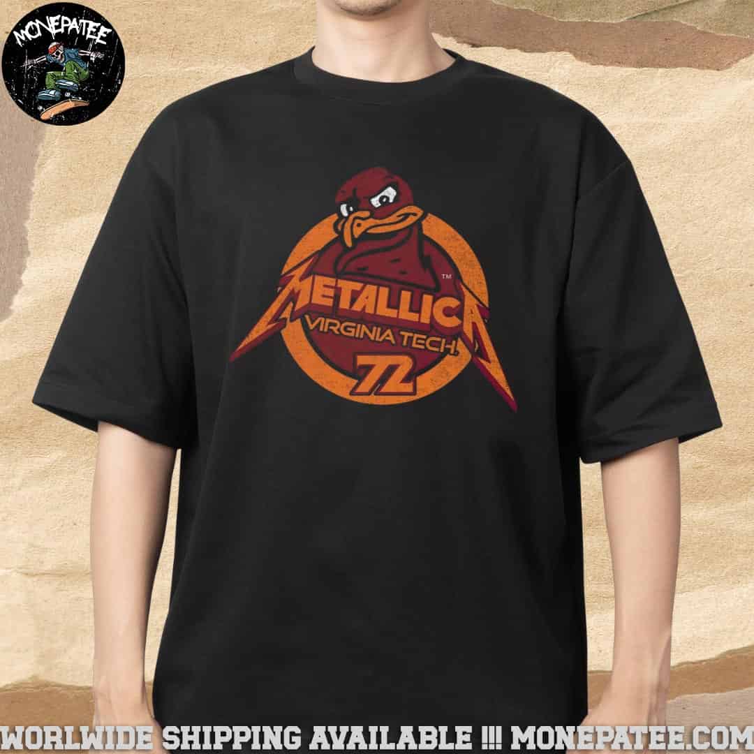 Metallica M72 Virginia Tech 2025 Hokies Merchandise T-Shirt Metallica M72 Virginia Tech 2025 Hokies Merchandise T-Shirt