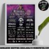 Satanic Carnival 2025 Full Lineups June 14 and 15 2025 Poster Canvas