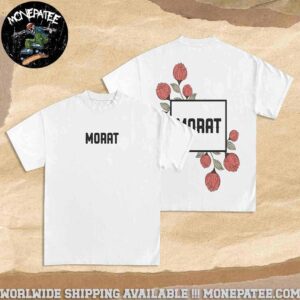 Morat Band Flowers Merchandise 2025 T-Shirt