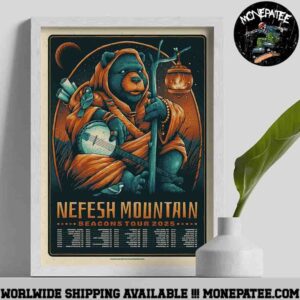 Nefesh Mountain Beacons Tour 2025 Tour Dates Poster