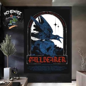 Pallbearer’s European Tour 2025 Tour Dates Poster Canvas