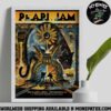 Pearl Jam In Pittsburgh Pennsylvania At PPG Paints Arena Dark Matter World Tour On May 16th 2025 With Teen Jesus And The Jean Teaser Poster Canvas