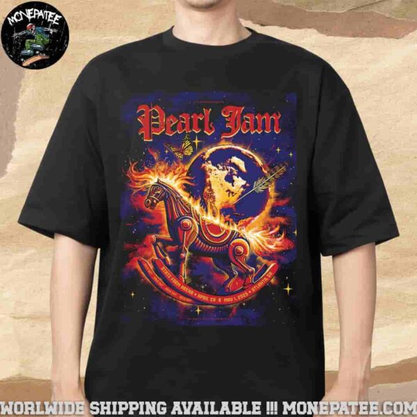 Pearl Jam Atlanta GA Dark Matter World Tour On April 29 And May 1 2025 At State Farm Arena Unisex T-Shirt
