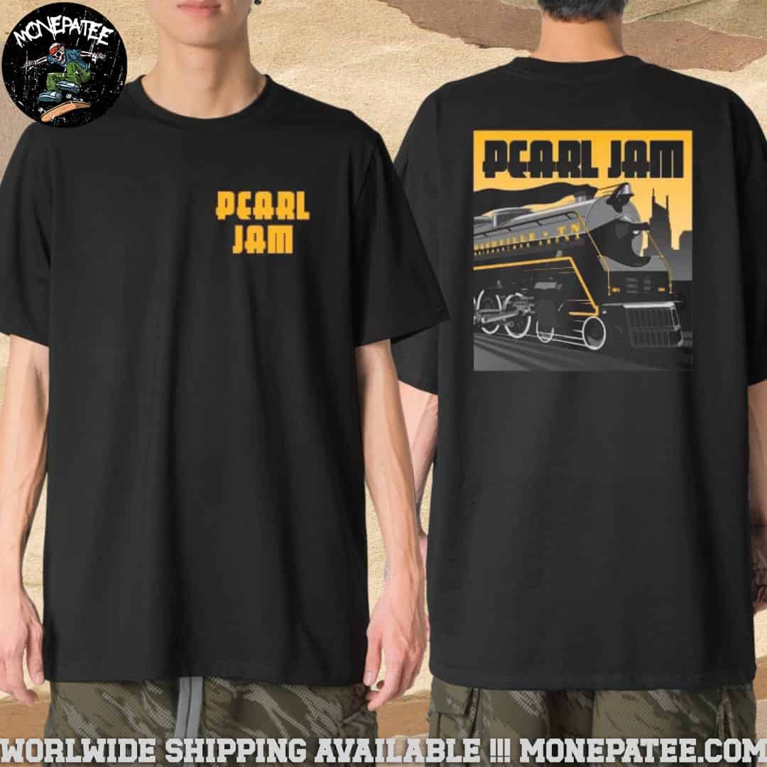 Pearl Jam Nashville TN On May 8th 2025 At Bridgestone Arena Dark Matter World Tour Event Merchandise T-Shirt Pearl Jam Nashville TN On May 8th 2025 At Bridgestone Arena Dark Matter World Tour Event Merchandise T-Shirt