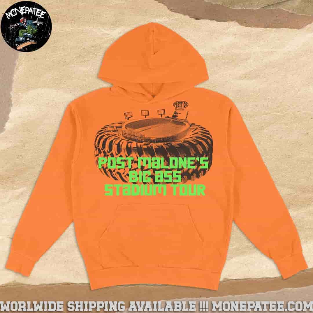 Post Malone Big Ass Stadium Tour Dates From April to July 2025 Special Merchandise All Over Print Hoodie Post Malone Big Ass Stadium Tour Dates From April to July 2025 Special Merchandise All Over Print Hoodie