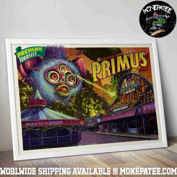 Primus Sessanta V 2.0 In Holmdel NJ On May 17 2025 At Pnc Bank Arts Center Home Decor Poster Canvas