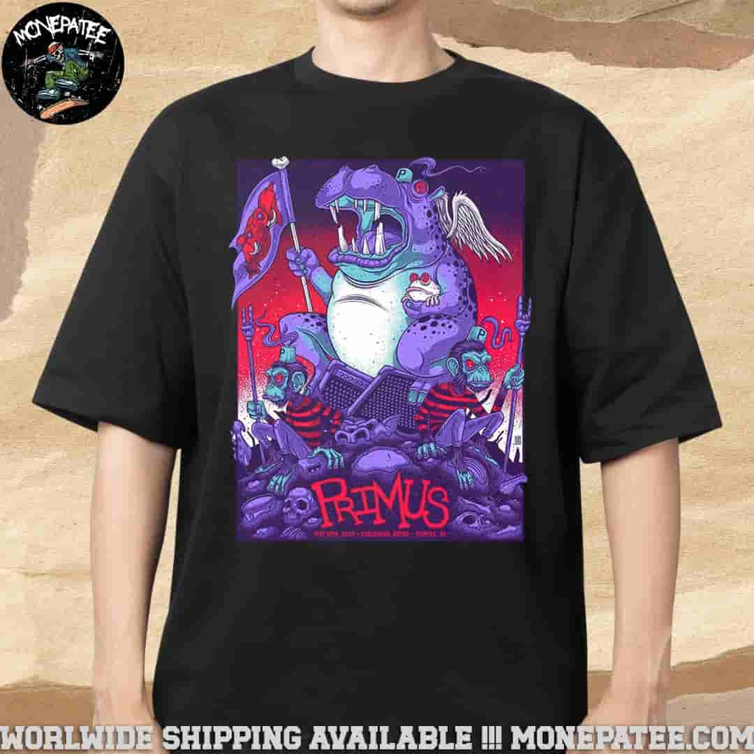 Primus Sessanta V2.0 Fairfax Virginia At Eaglebank Arena On May 18 2025 Merchandise Unisex T-Shirt Primus Sessanta V2.0 Fairfax Virginia At Eaglebank Arena On May 18 2025 Merchandise Unisex T-Shirt
