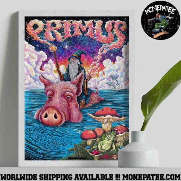 Primus Sessanta V2.0 Hollywood Florida Hard Rock Live At The Seminole Hard Rock Hotel And Casino May 6 2025 Poster