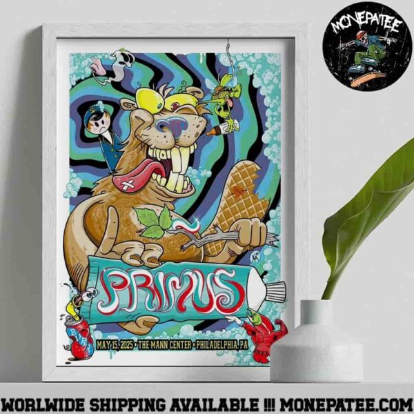 Primus Sessanta V2.0 In Philadelphia PA On May 15 At TD Pavilion At The Mann Home Decor Poster Canvas