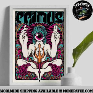Primus Sessanta V2.0 In Virginia Beach VA On May 11 On Veterans United Home Loans Amphitheatre 2025 Poster Canvas