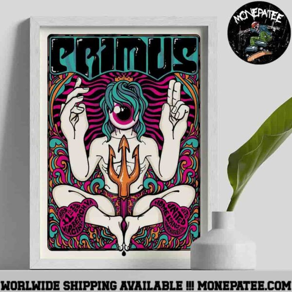 Primus Sessanta V2.0 In Virginia Beach VA On May 11 On Veterans United Home Loans Amphitheatre 2025 Poster Canvas