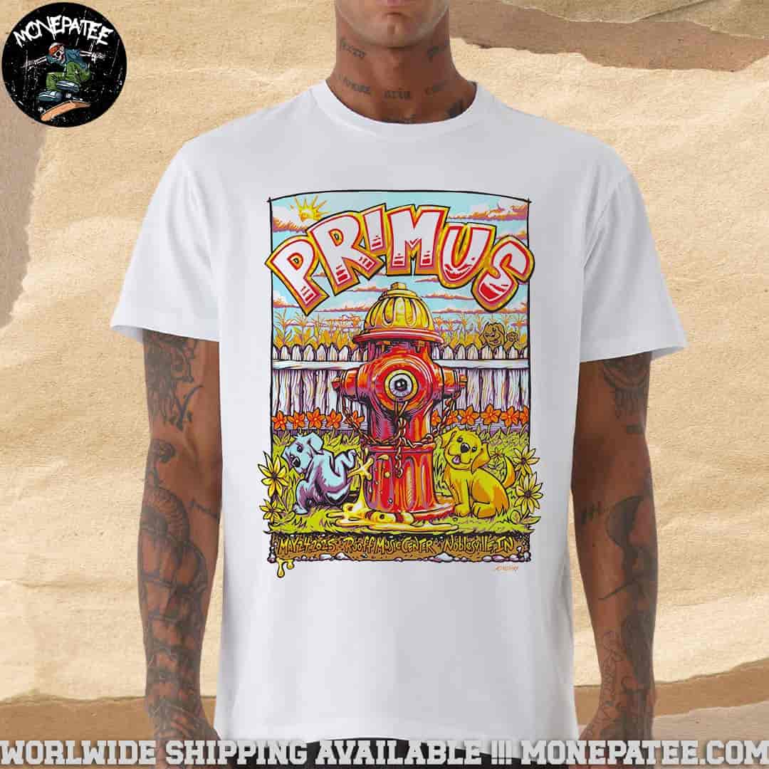 Primus Sessanta V2.0 Poster For Noblesville In On My 24 2025 At Ruoff Music Center Unisex T-Shirt Primus Sessanta V2.0 Poster For Noblesville In On My 24 2025 At Ruoff Music Center Unisex T-Shirt