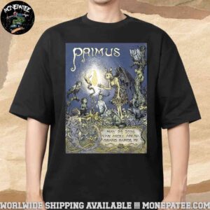 Primus Sessanta V2.0 Poster For Show In Grand Rapids MI At Van Andel Arena On May 28th 2025 Unisex T-Shirt
